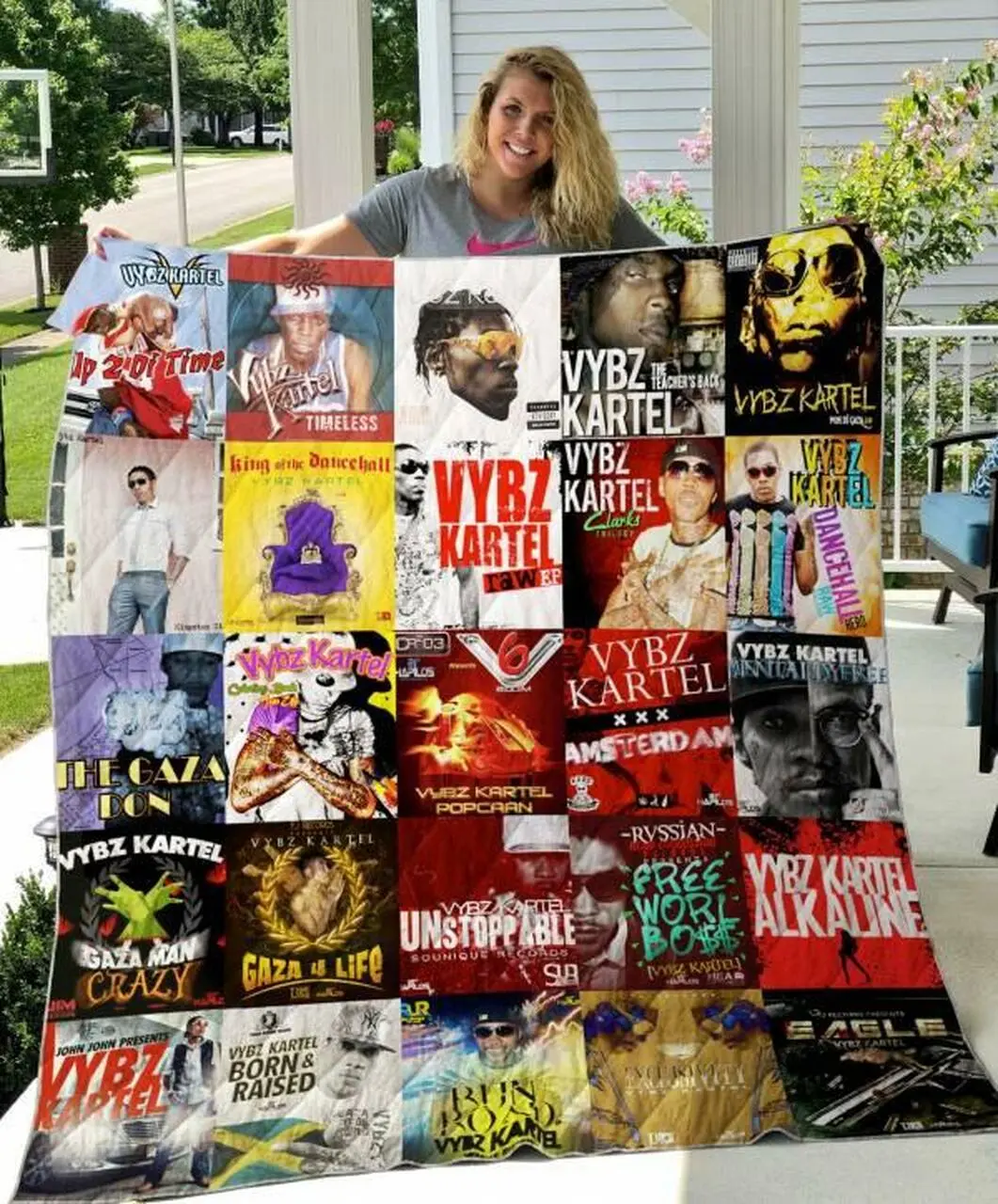 Vybz Kartel Quilt Blanket M100600 Quilt and Home Decor