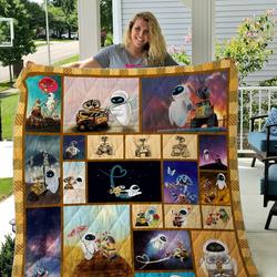 Wall E  Quilt Blanket and Home Decor