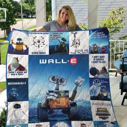 WallE Quilt Blanket For Fans Ver 17 and Home Decor
