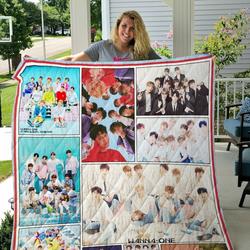 Wanna One Random Quilt Blanket and Home Decor