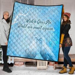 Watch Over Me Until We Meet Again Quilt Blanket Dhc090120750Td and Home Decor