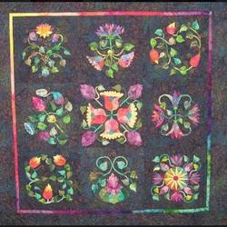 Water Lilies Hur Quilt Cysihx and Home Decor
