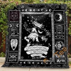 We Are Granddaughters Of The Witches - 3D Blanket TH0807 Quilt and Home Decor