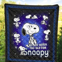 We Are Never Too Old For Dog Premium Quilt Rw and Home Decor