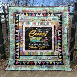 We Can Train You Quilt Blanket Ytp0  Quilt and Home Decor
