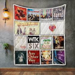 We The Kings Album Covers Quilt Blanket and Home Decor
