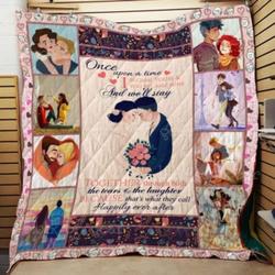 We Will Stay Together Through Both Tears And Laughter Cl2100611Mdq Quilt Blanket and Home Decor