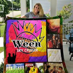 Ween Ep Quilt Blanket For Fans and Home Decor