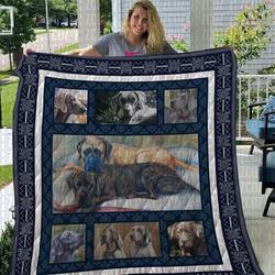 Weimaraner Quilt Blanket and Home Decor