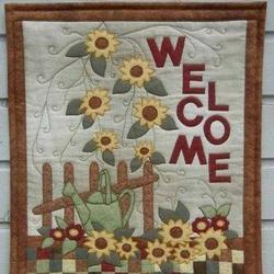 Welcome Clt1610126H Quilt Blanket and Home Decor