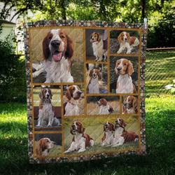 Welsh Springer Spaniel Cute Quilt Blanket Dhc09121990Dd and Home Decor