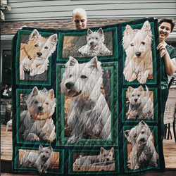 West Highland White Terrier You Are My Summer Quilt Blanket Dhc020120299Td and Home Decor