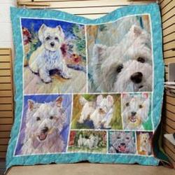 West Highland White Terriers Quilt Blanket Luk7Q5 Dhc0301913Dd and Home Decor