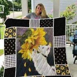 West Highland White Terriers Quilt Blanket Lukx93 Dhc0301662Dd and Home Decor