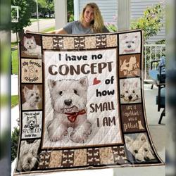 Westie Dog Awesome E Quilt Derqyc and Home Decor