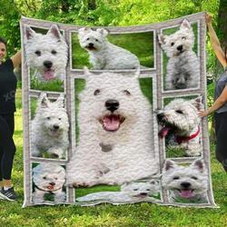 Westie Quilt  Quilt and Home Decor