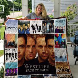 Westlife Albums Cover Poster Quilt 4 and Home Decor