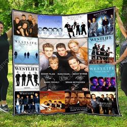 Westlife Boy Band  Quilt Blanket and Home Decor