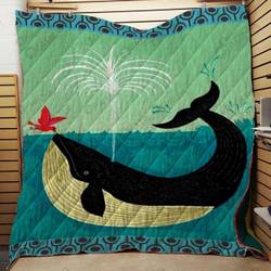 Whale DT2909517CL Quilt Blanket and Home Decor