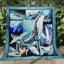 Whale Hur Quilt ct and Home Decor