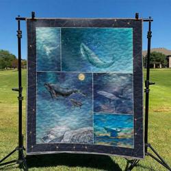 Whale Td2709589 Quilt Blanket and Home Decor