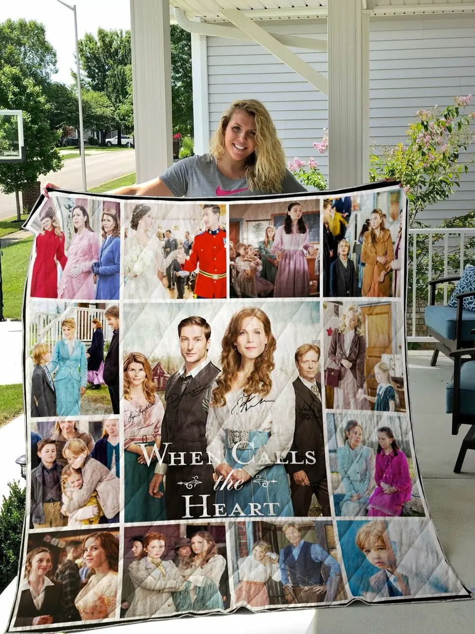 When Calls The Heart Quilt Blanket and Home Decor