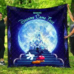 Where Dreams Come True  Premium Quilt  Quilt and Home Decor