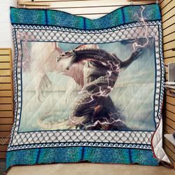 White Dragon Quilt Kb26 and Home Decor