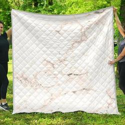 White Grunge Marble Cl17100713Mdq Quilt Blanket and Home Decor