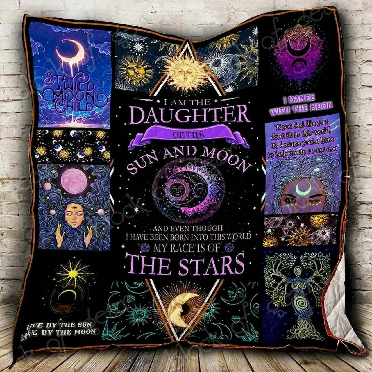 Wicca Cld180760 Quilt Blanket and Home Decor