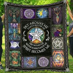 Wicca Ng050801B Tbg Quilt Blanket and Home Decor