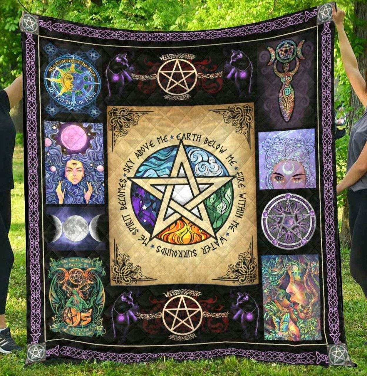 Wicca Ng270704B Tbg Quilt Blanket and Home Decor