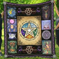 Wicca Ng270704B Tbg Quilt Blanket and Home Decor