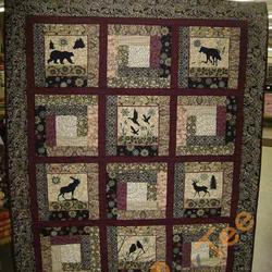 Wild Animal Blanket TH1607 Quilt and Home Decor