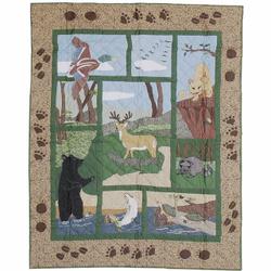 Wilderness Clm030757 Quilt Blanket and Home Decor