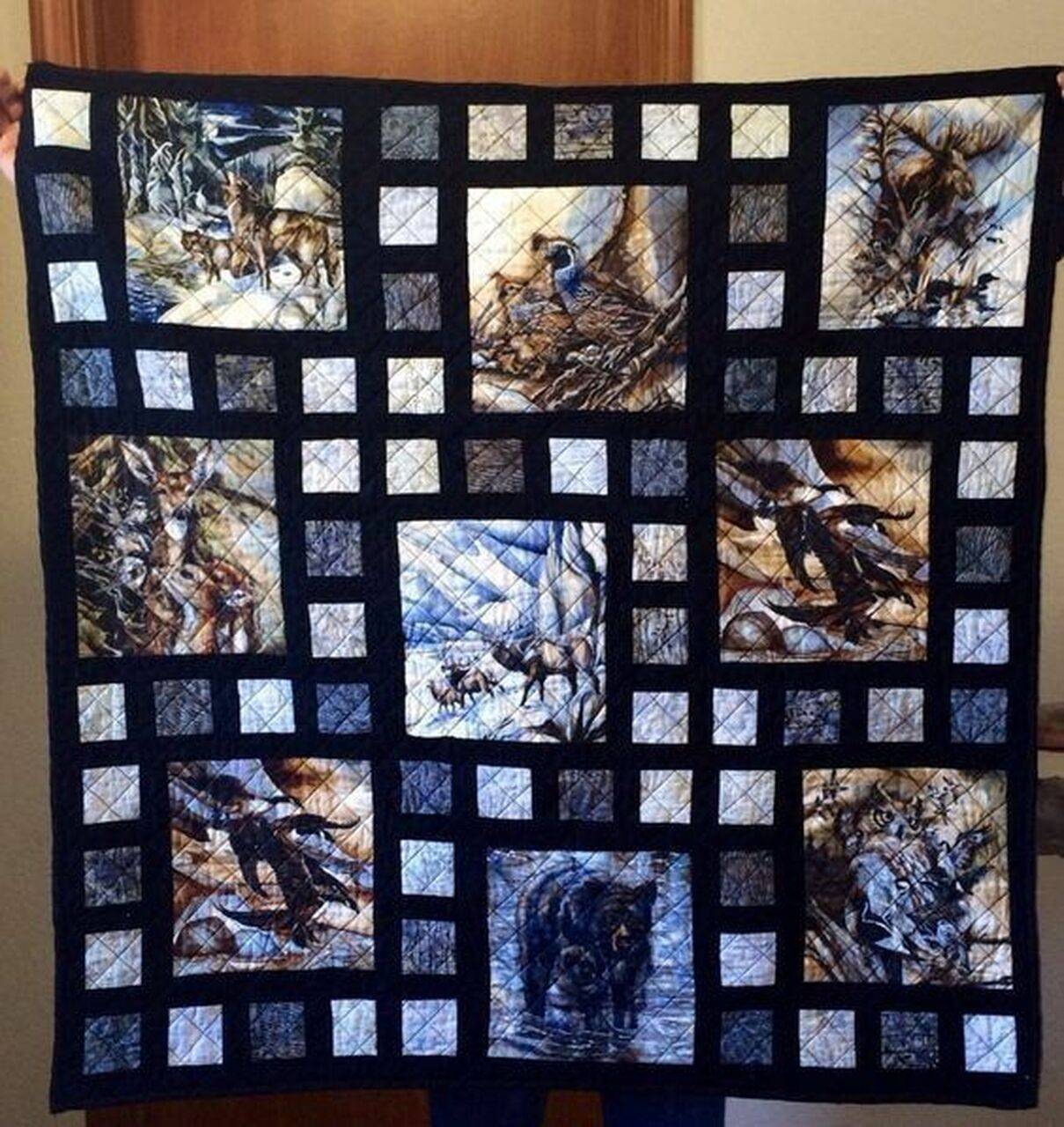 Wildlife Cla170664 Quilt Blanket and Home Decor
