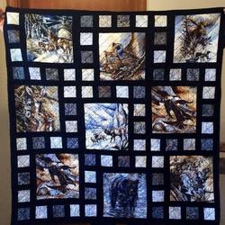 Wildlife Cla170664 Quilt Blanket and Home Decor