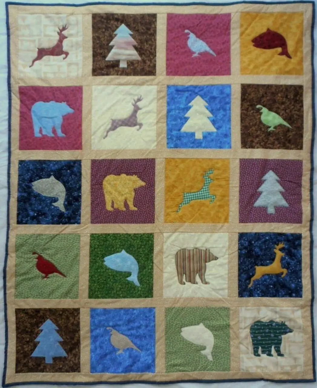 Wildlife Clm050743 Quilt Blanket and Home Decor
