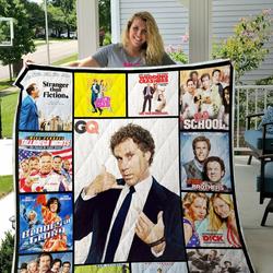 Will Ferrell Quilt Blanket 01 and Home Decor