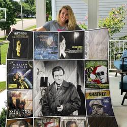 William Shatner Blanket Ha0910 Quilt and Home Decor