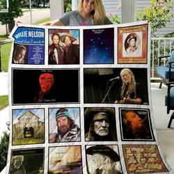 Willie Nelson Quilt Blanket M100600  Quilt and Home Decor