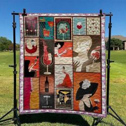 Wine Hur Quilt dp and Home Decor