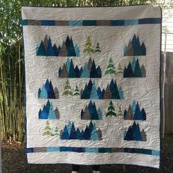 Winter Tree Quilt Blanket Dhc010230Lt and Home Decor