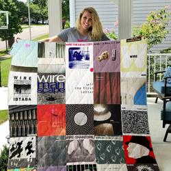 Wire Quilt Blanket and Home Decor