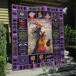 Witch Cat Quilt Blanket  Quilt and Home Decor