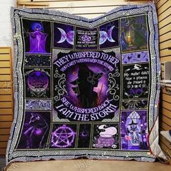 Witch Cl18100808Mdq Quilt Blanket and Home Decor