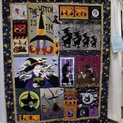 Witch Cla0910729Q Quilt Blanket and Home Decor