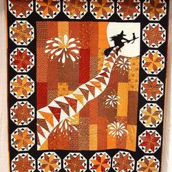 Witch Clp190687 Quilt Blanket and Home Decor