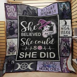 Witch Quilt Cmh and Home Decor
