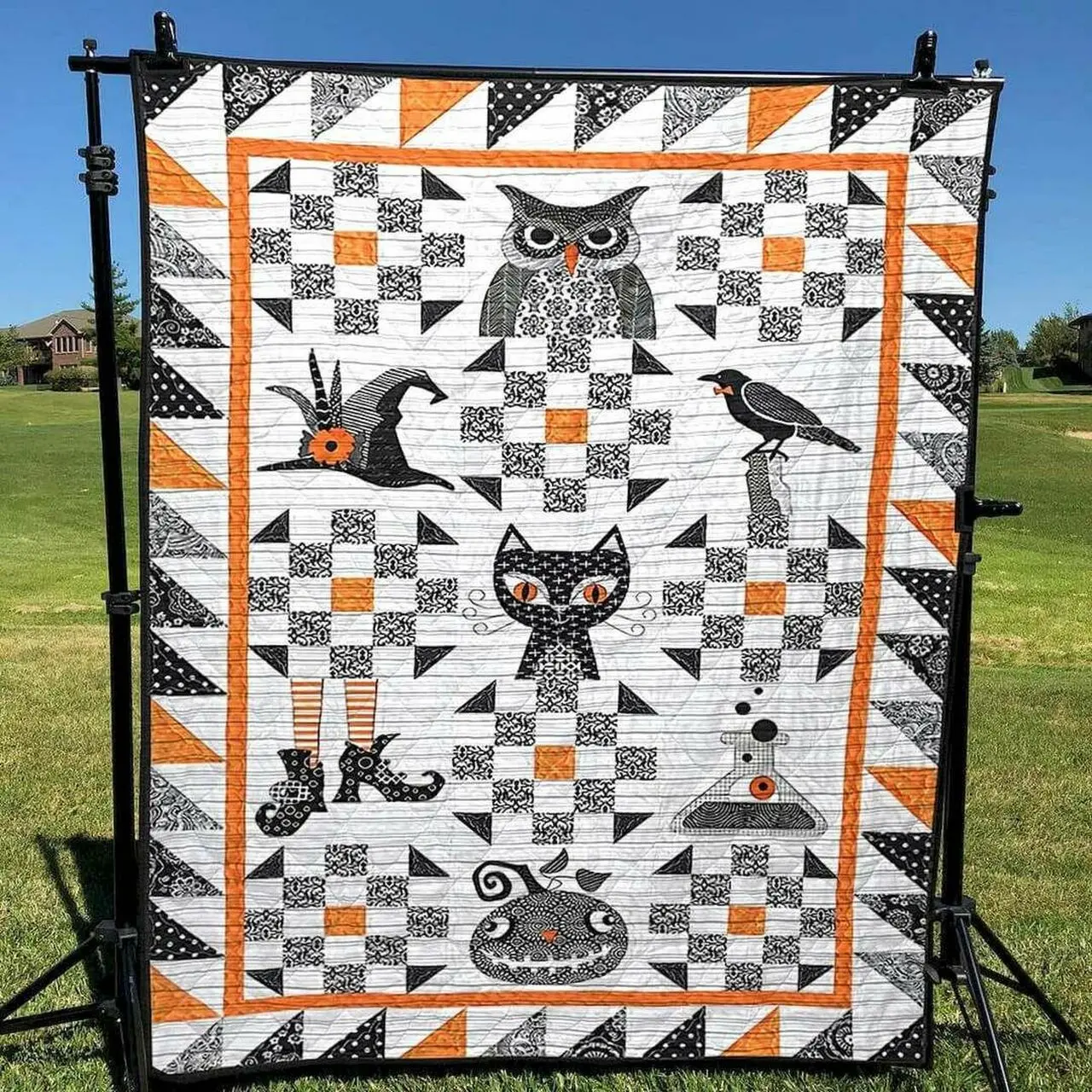 Witches Pkd2406104 Quilt Blanket and Home Decor